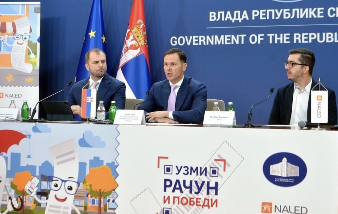 „Nagradni fond obuhvata pet stanova u Beogradu“ Mali: Za 16 sati uneto 800.000 računa u aplikaciju „Uzmi račun i pobedi“
