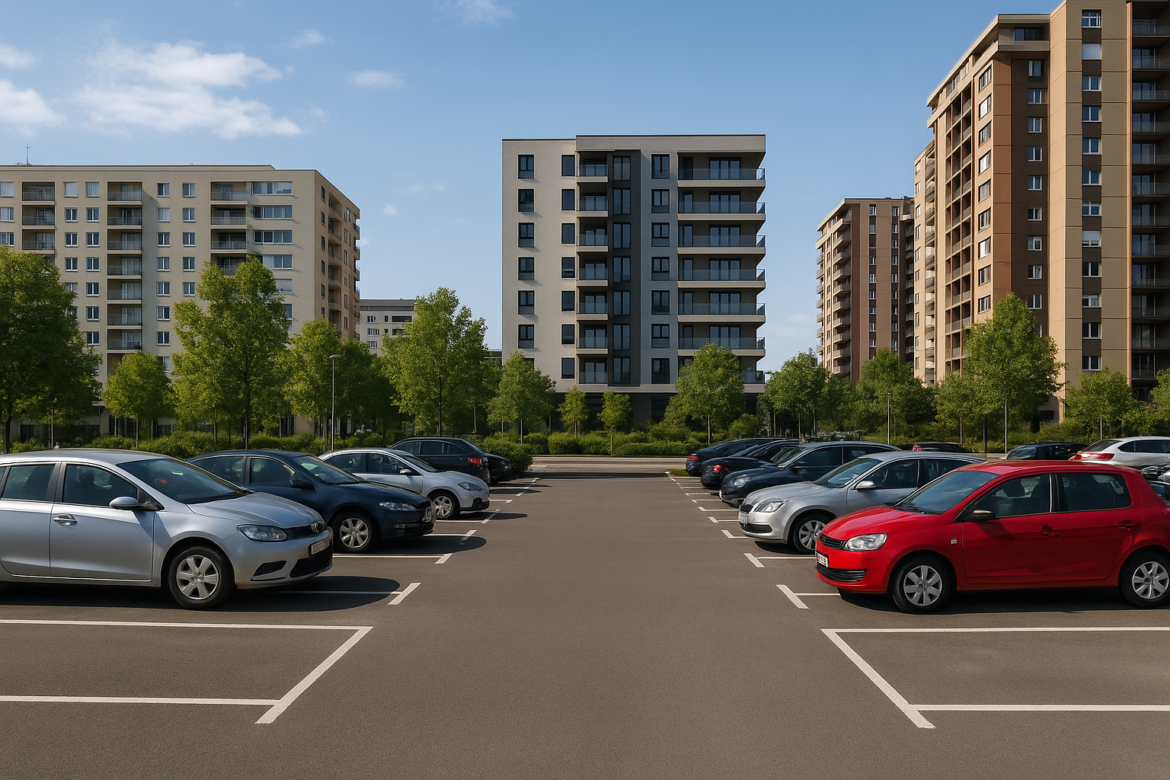 JOŠ 100 PARKING MESTA NA NOVOM BEOGRADU Počela rekonstrukcija u Gramšijevoj ulici