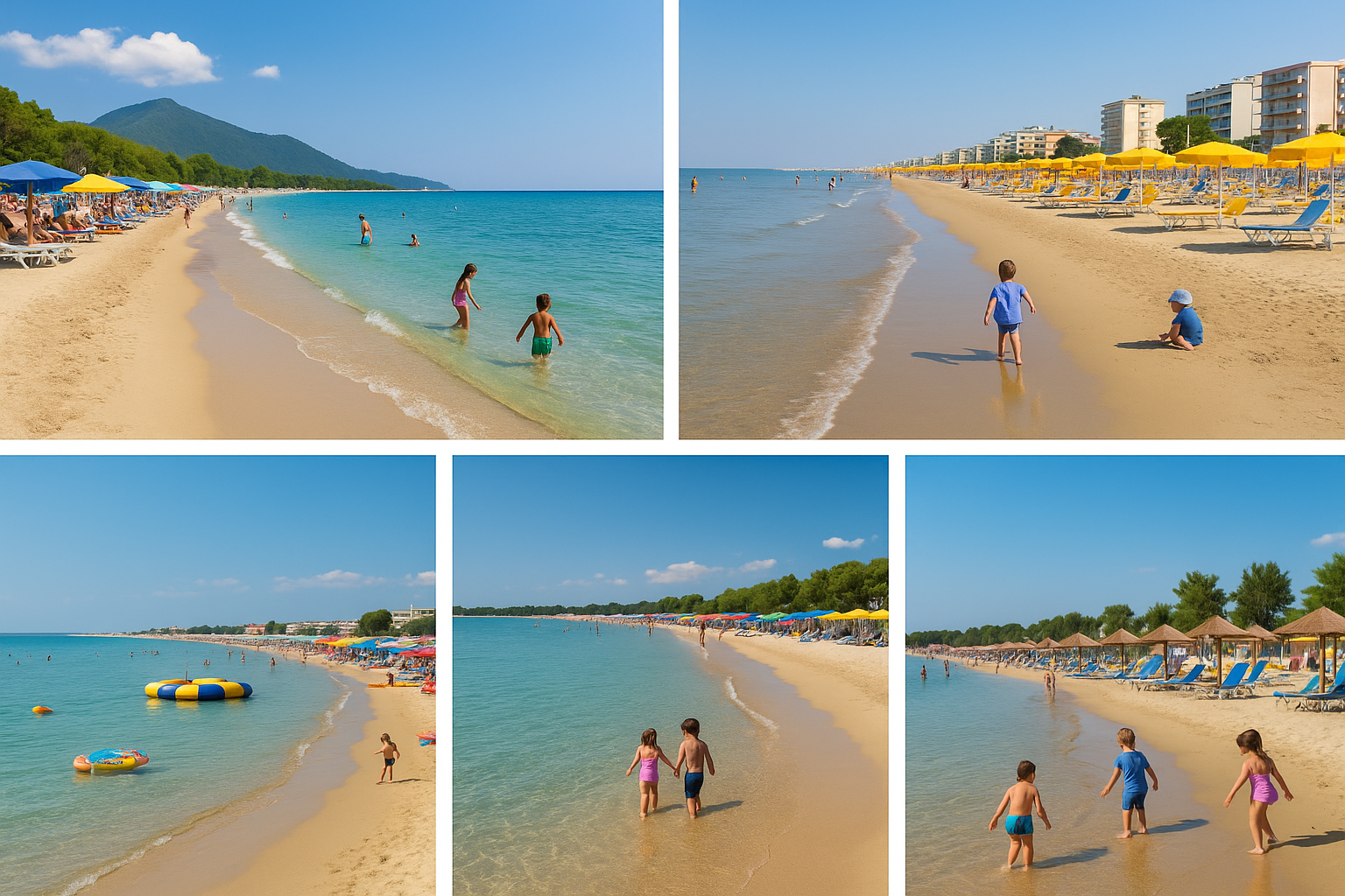 Top 5 porodičnih plaža idealnih za decu