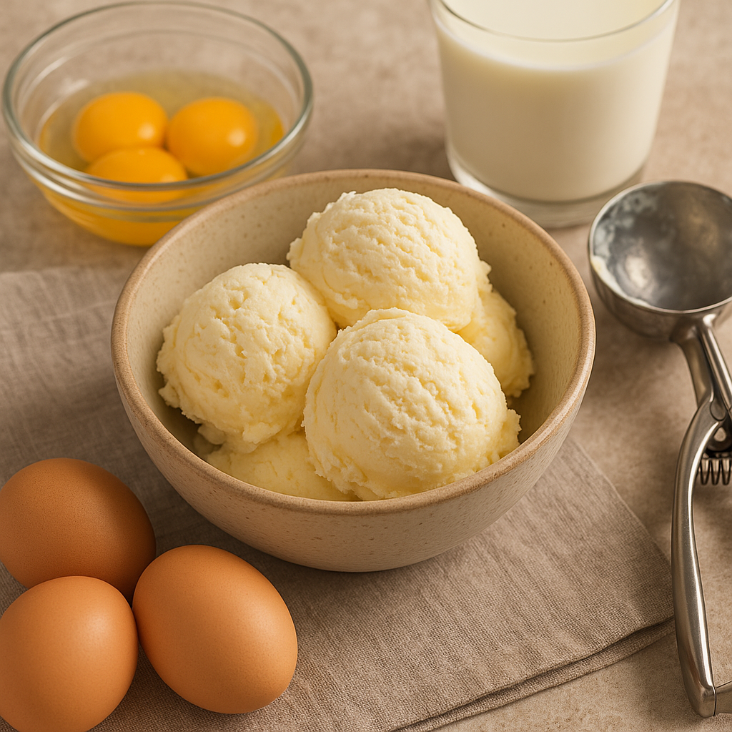 🍨 Domaći sladoled od jaja i mleka