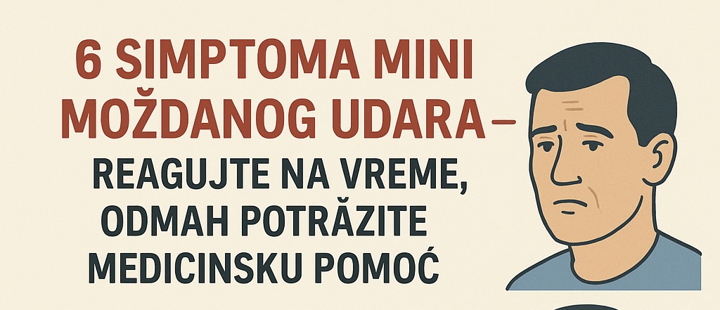 6 simptoma mini moždanog udara – Reagujte na vreme, odmah&hellip;