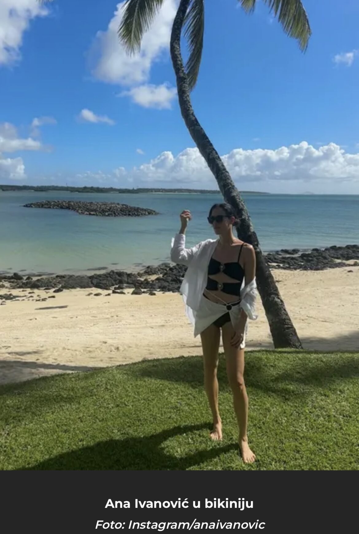 Ana Ivanović grmi nakon razvoda, pokazala telo boginje! Samo dve trake na bikiniju, a suknjica sve otkriva