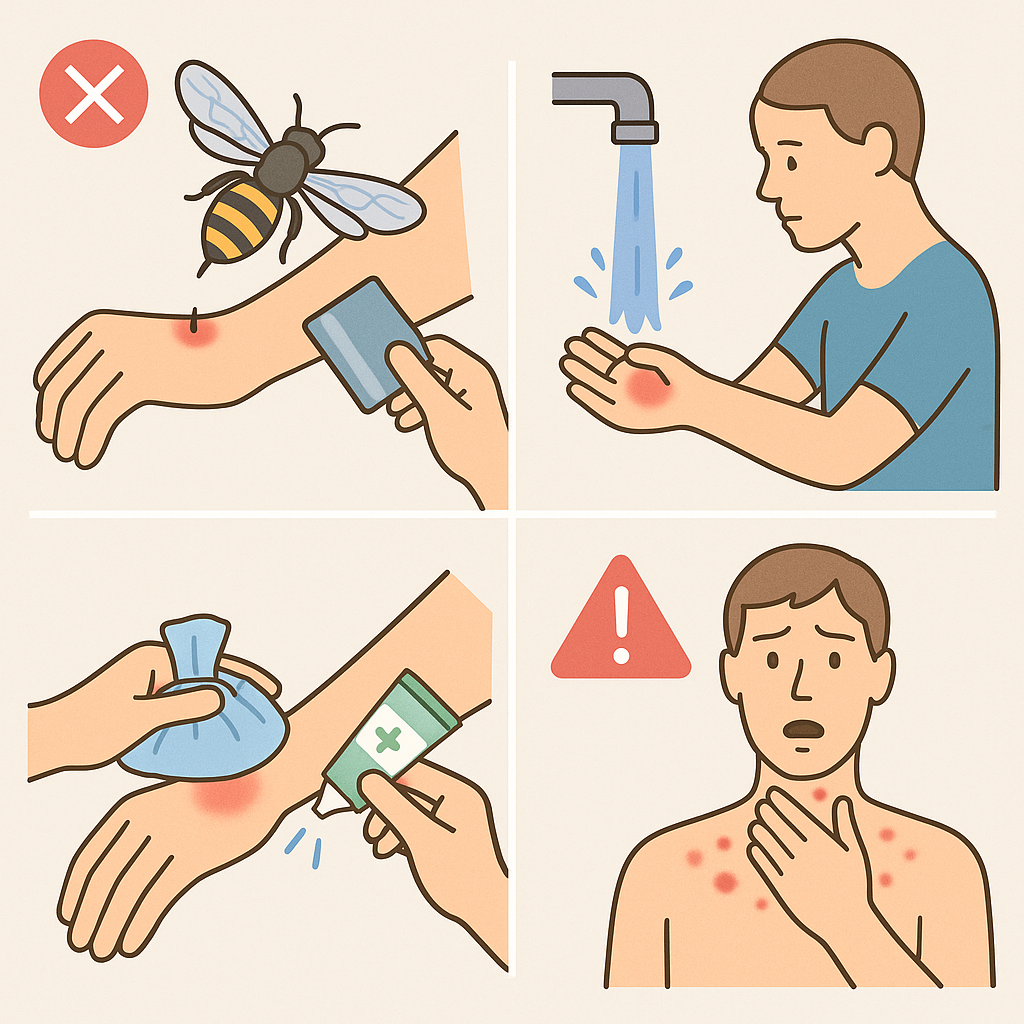 🐝 PRVA POMOĆ POSLE UJEDA INSEKTA