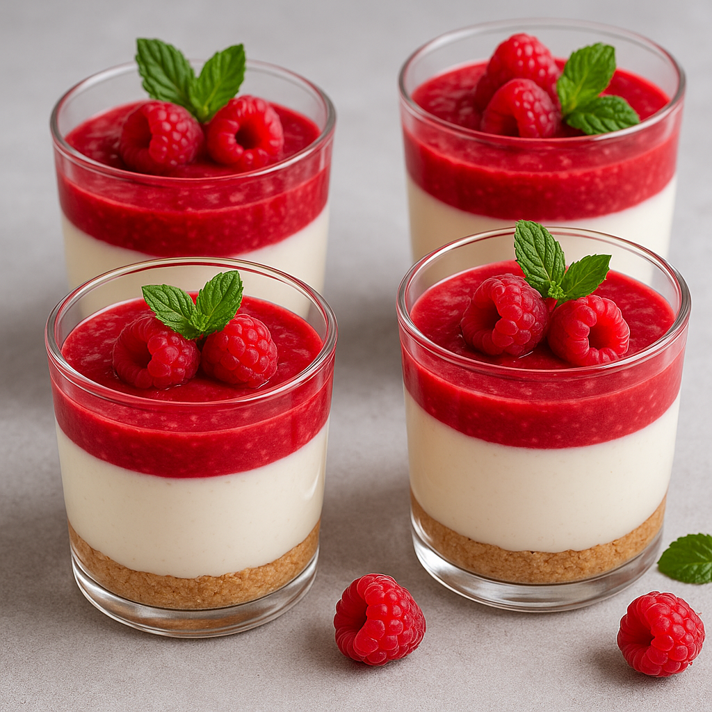 🍓 Evo predloga za “Malinasti šok” – osvežavajući, kremasti i voćni dezert koji će te oboriti s nogu: