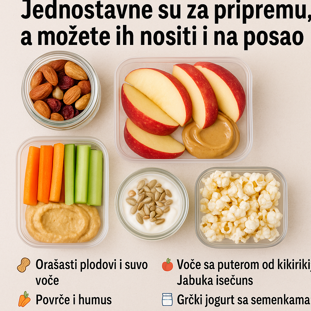 Zdrave užine su ključ za top liniju: Jednostavne su za pripremu, a možete ih nositi i na posao