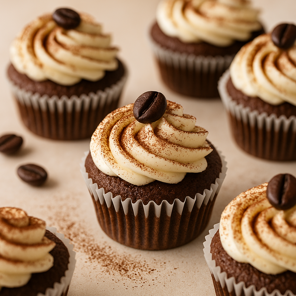 Evo ti recept za tiramisu mafine – ukusni spoj sočnih mafina i kremastog tiramisua, ali u praktičnom obliku porcija.