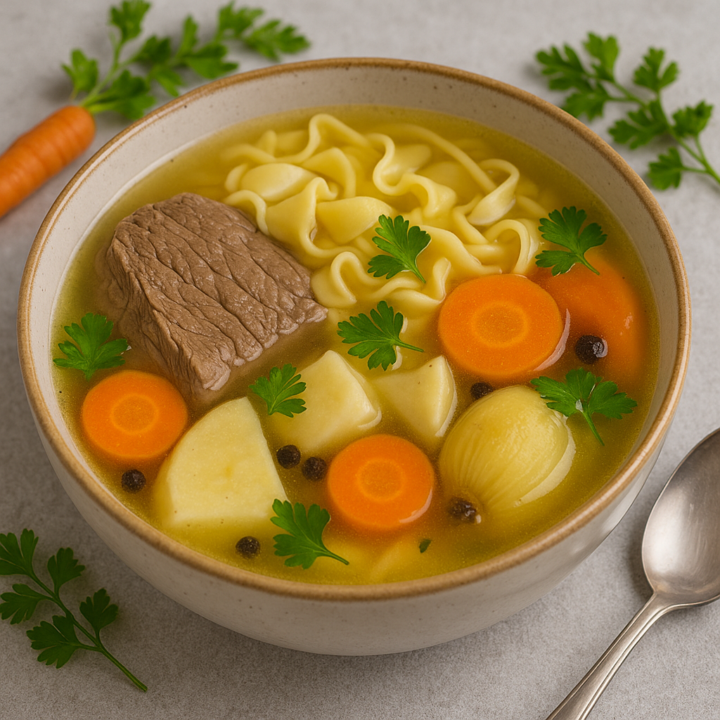 🍲 Recept za domaću juneću supu