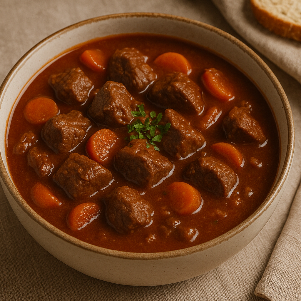 Gulaš od junećeg mesa