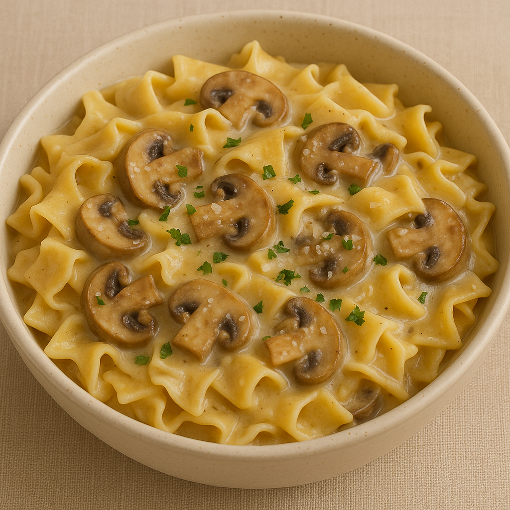 Mlinci sa pečurkama