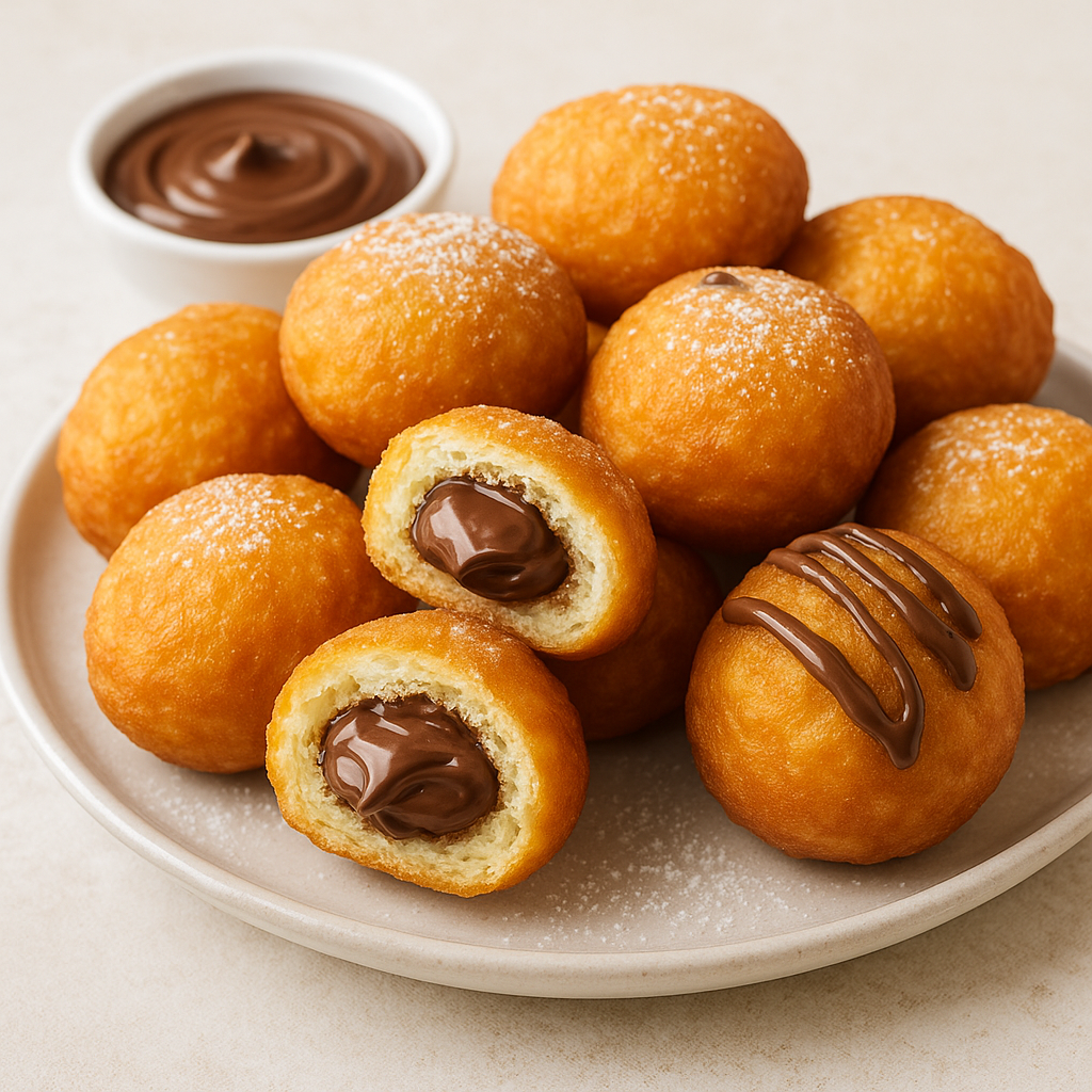 „Uštipci punjeni nutelom“