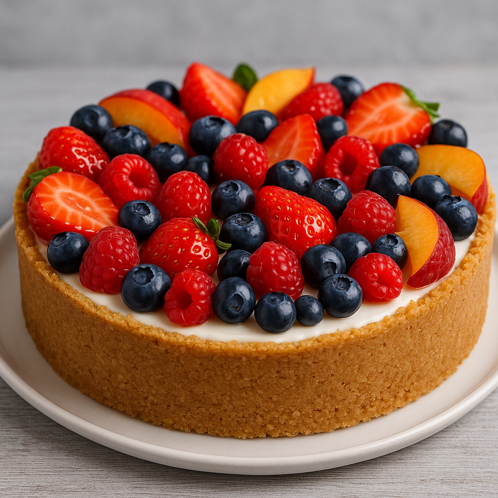 🍓 Voćna torta bez pečenja