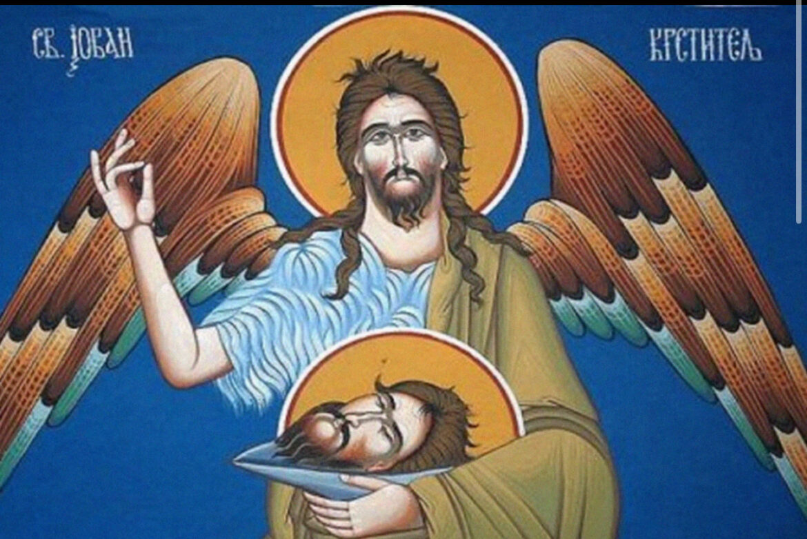DANAS JE CRVENO SLOVO I STROGI POST! Obeležavamo Usekovanje glave Svetog Jovana Krstitelja!