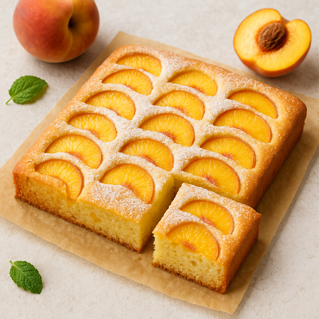 Sočni kolač s breskvama 🍑