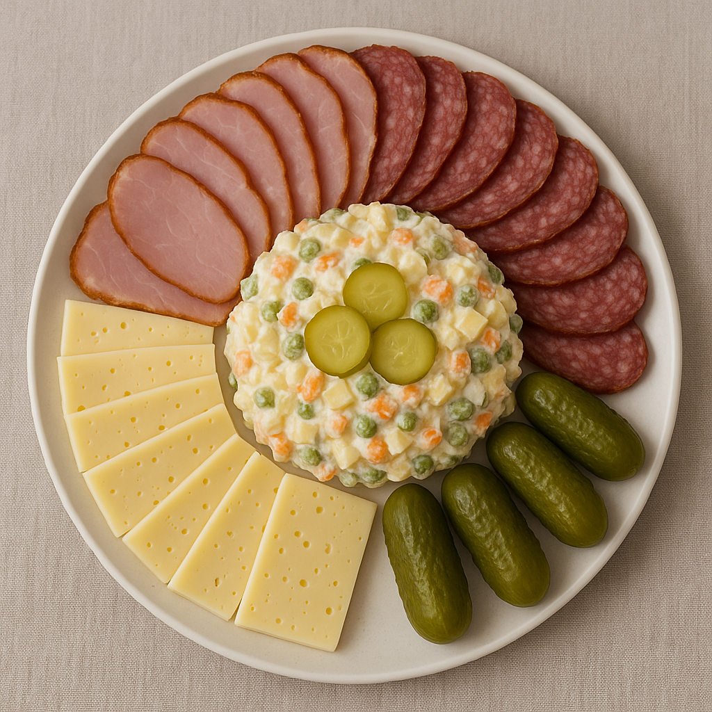 Ruska salata (klasična verzija)
