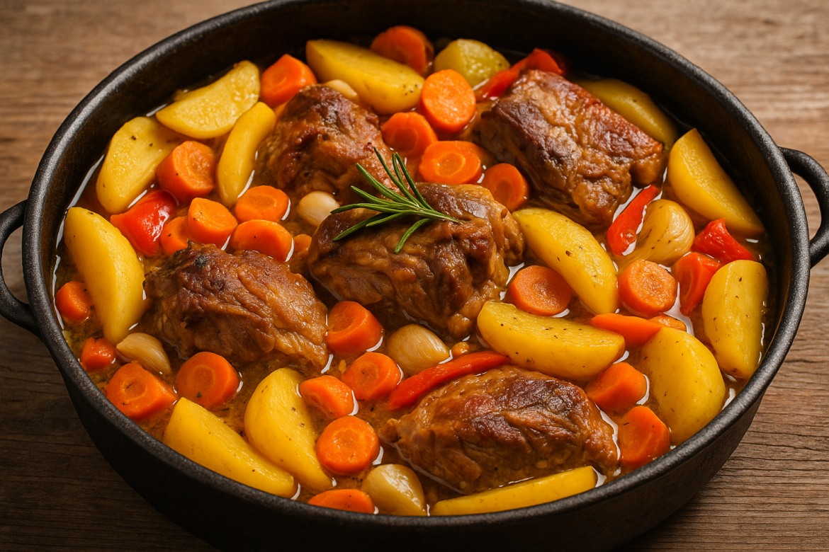 Teletina ispod sača sa krompirom 🥔🔥