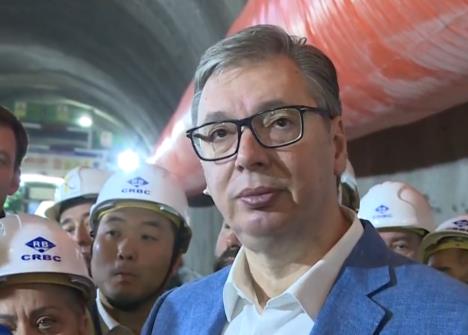 UŽIVO PROBIJEN NAJDUŽI TUNEL U SRBIJI! Predsednik Vučić na Iriškom Vencu – „Ovo je na ponos svakog čoveka u Srbiji“ (VIDEO)