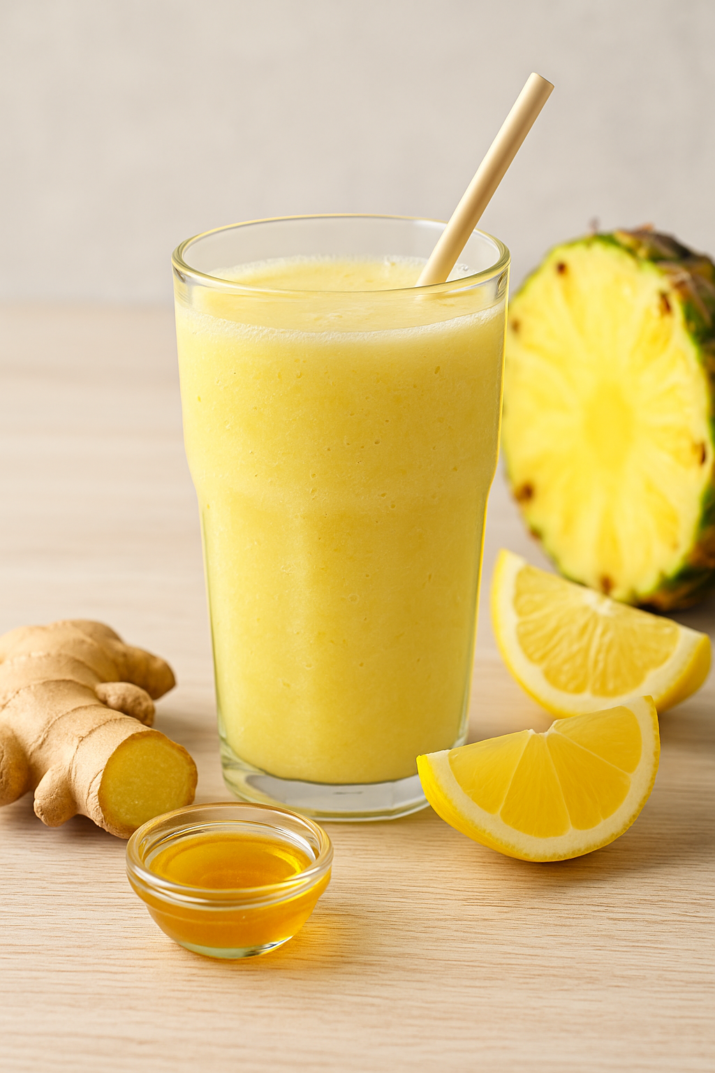 Ananas napitak sa medom i đumbirom