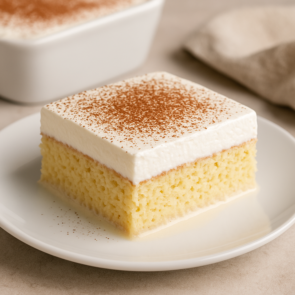Tri leće kolač — sočan desert od tri vrste mleka