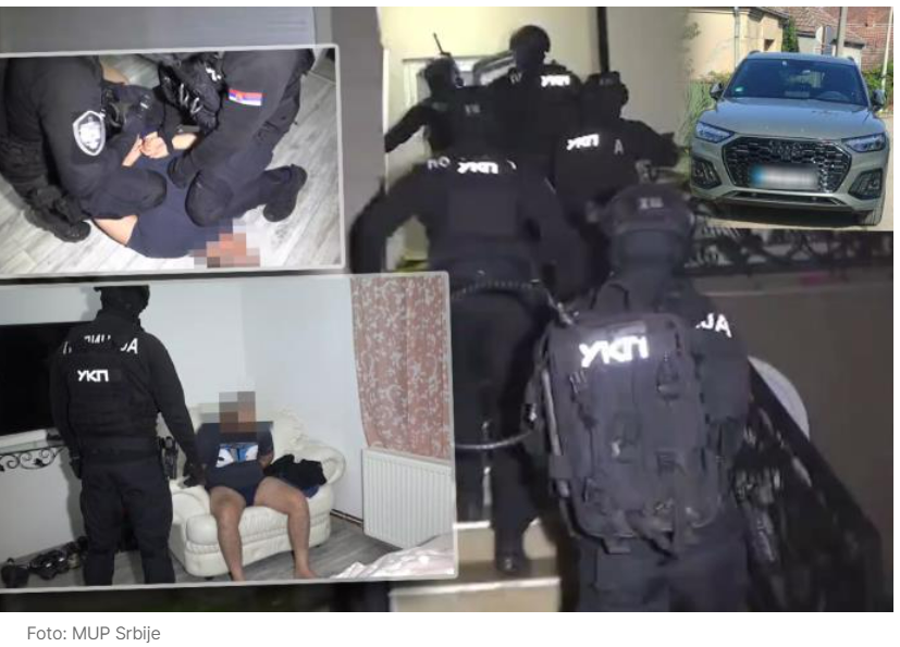 POGLEDAJTE KAKO JE I GDE POHAPŠENA KRIMI-GRUPA: Zaplenjen čitav vozni park, otkriveno i kako su funkcionisali! (foto, video)