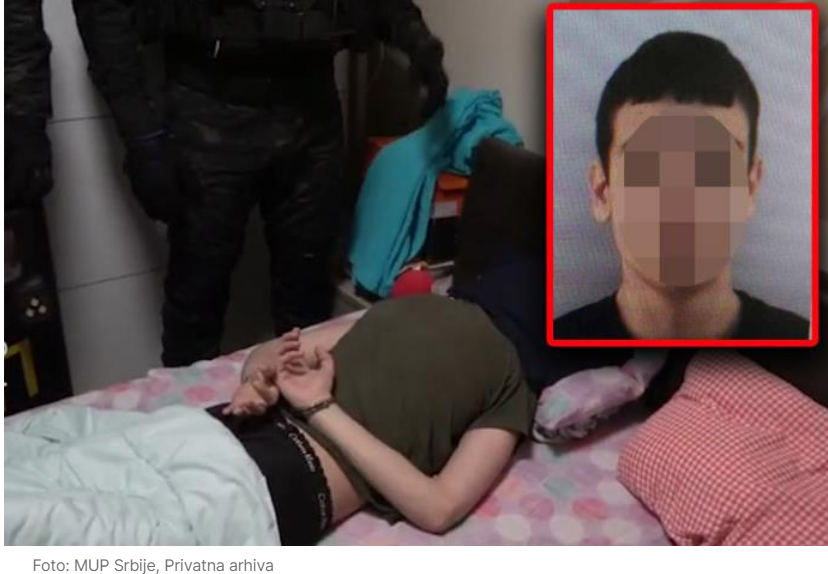 POGLEDAJTE KAKO JE UHAPŠEN OSUMNJIČENI ZA UBISTVO TADIJE PANTIĆA: Lisice mu stavljene u krevetu (video)