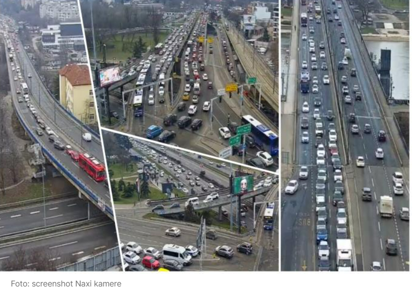 GOMILA SE NA BRANKOVOM I AUTOKOMANDI! Na Gazeli sve teče, GSP ide normalno