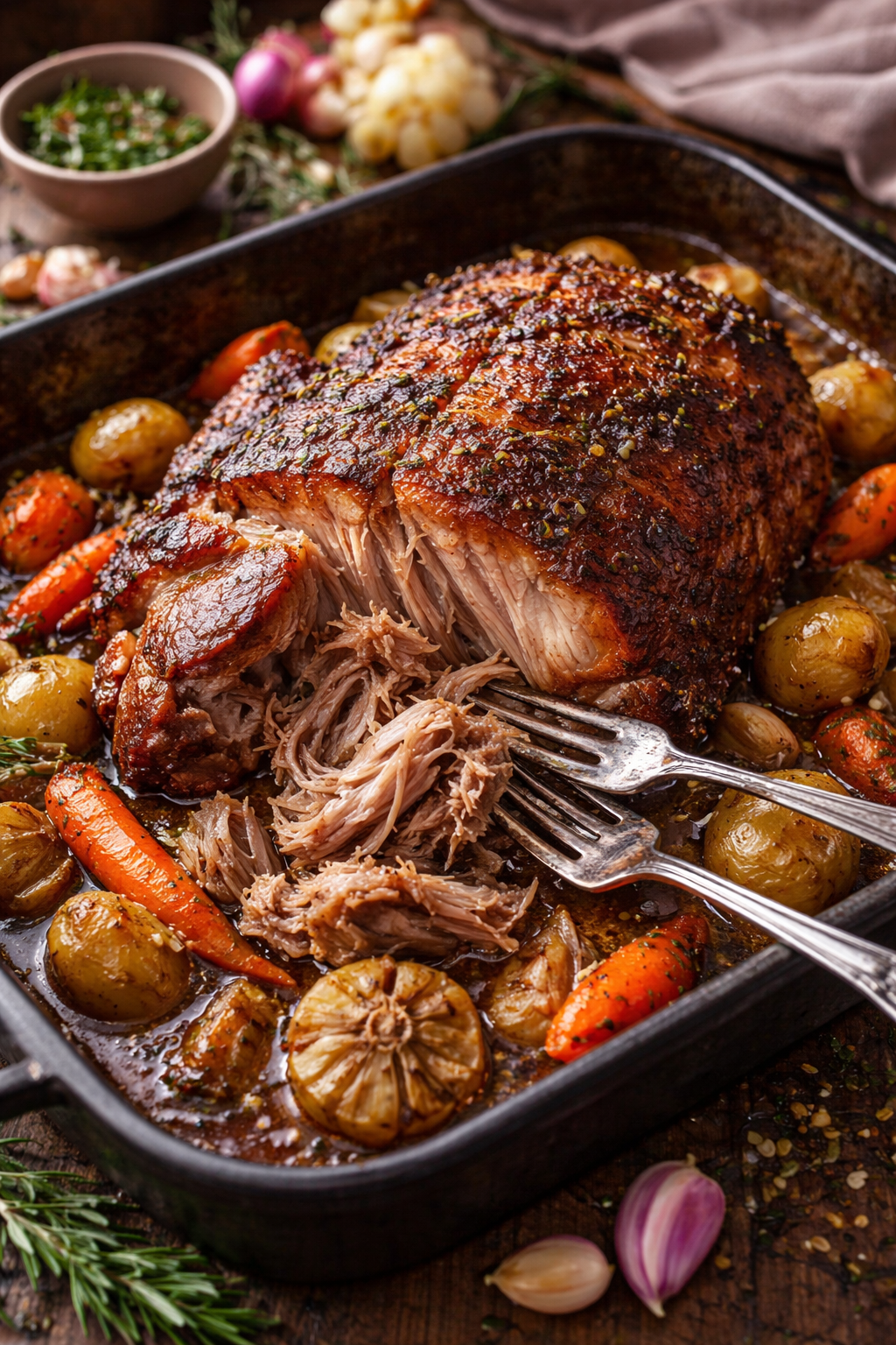 Glavno jelo za Uskrs je marinirana svinjska plećka: Rastresito meso se topi, a sporo pečenje je najvažnije zbog hrskave kore i sočnosti