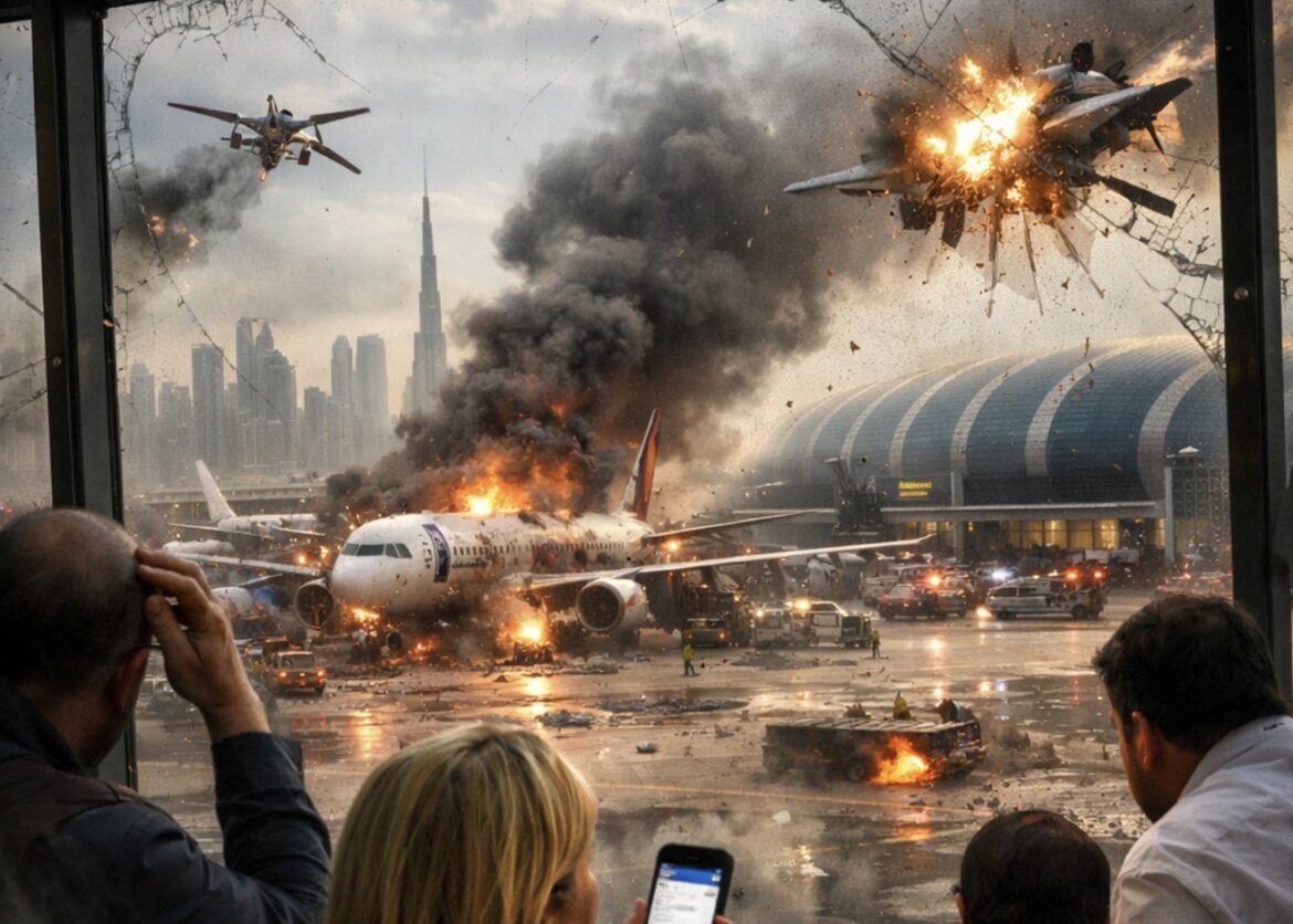 DRONOVI POGODILI AERODROM U DUBAIJU, IMA POVREĐENIH: Putnici momentalno dobili dramatične poruke 