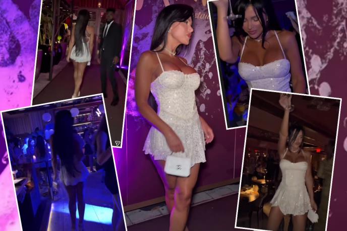 SUŠI, EGZOTIČINI SPECIJALITETI, ŠAMPANJAC… Stanija slavila rođendan u minijaturnoj haljini, sve obline iskočile, a kad je krenula ova pesma popela se na sto