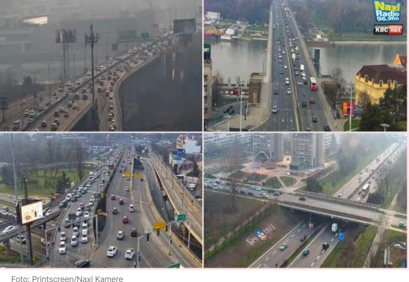 NEMA NI GUŽVI, NI ZASTOJA: Saobraćaj u Beogradu teče bez problema u jutarnjem špicu, GSP ide normalno