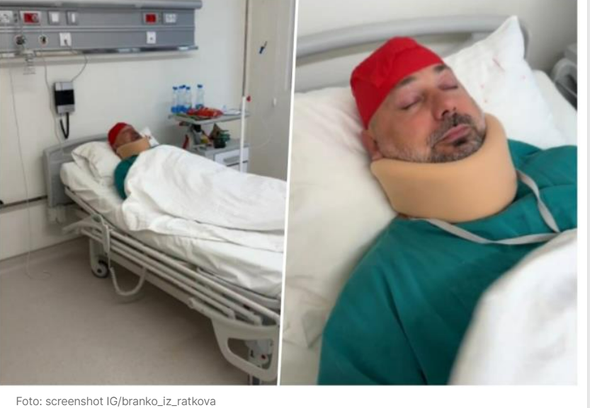 PRVA FOTOGRAFIJA BRANKA BABIĆA NAKON STRAVIČNE SAOBRAĆAJNE NESREĆE: Leži u&hellip;