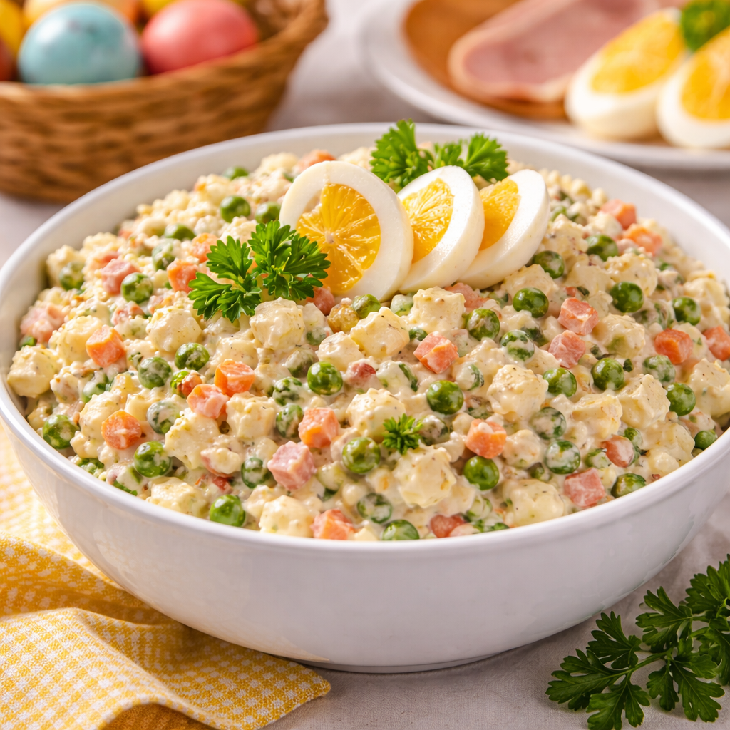 Najlepša ruska salata: Kremasti prilog koji nestaje sa stola – savršena za Vaskrs