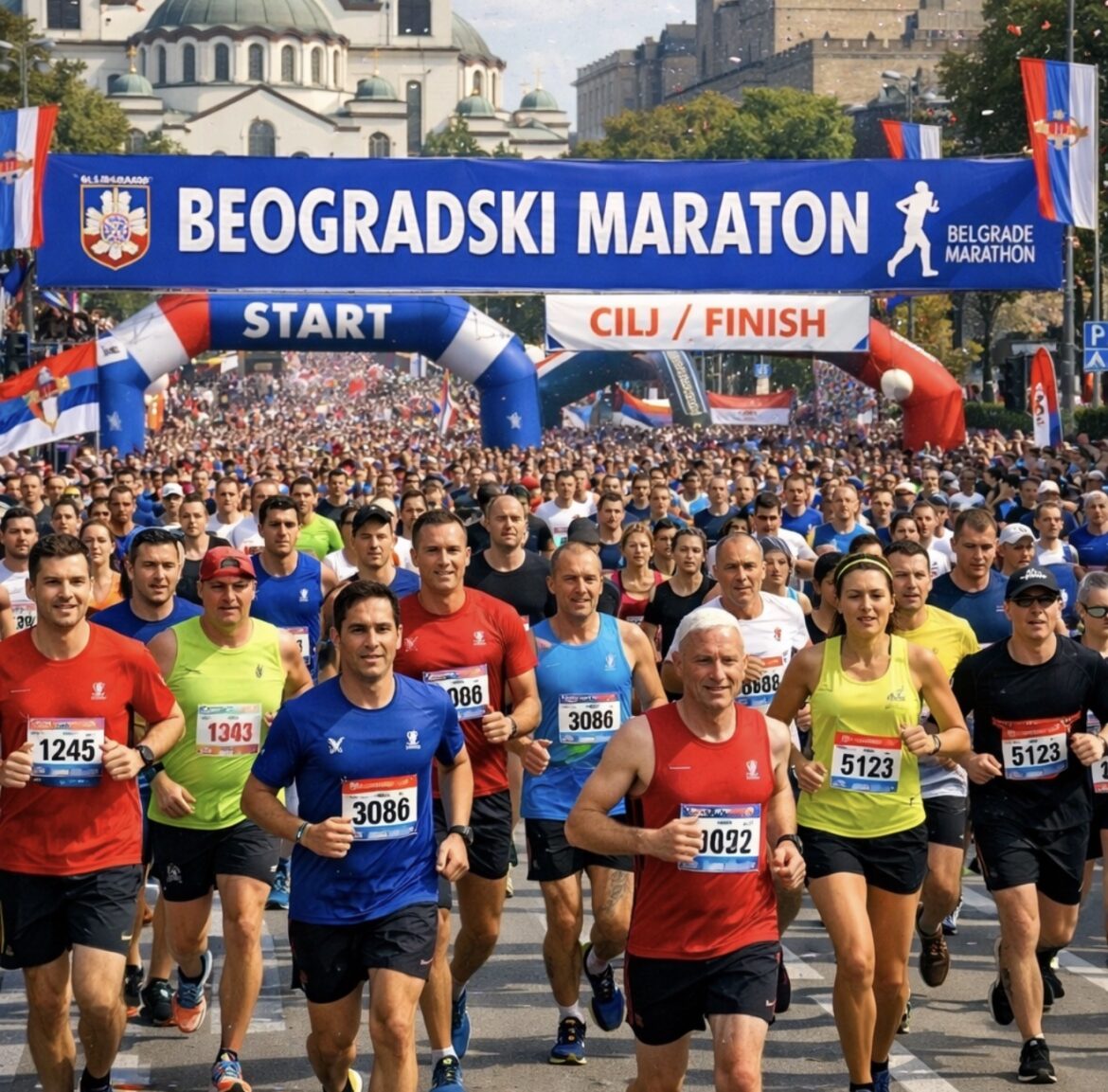 Bez rekorda kod dama na Beogradskom maratonu, evo kada se skroz završava i otvaraju ulice