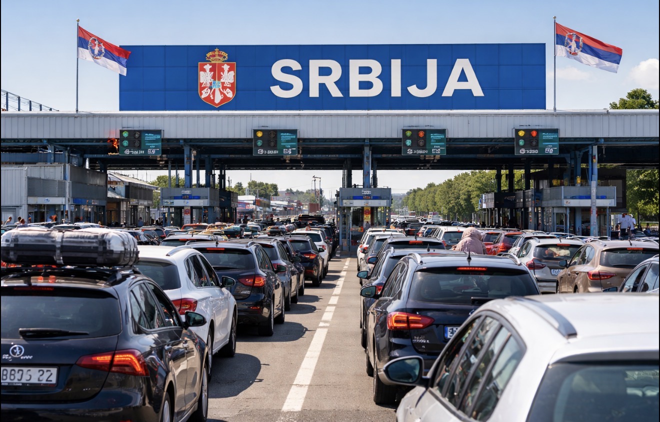 Ogromne gužve na granicama: Batrovci, Šid i Horgoš u crvenom…