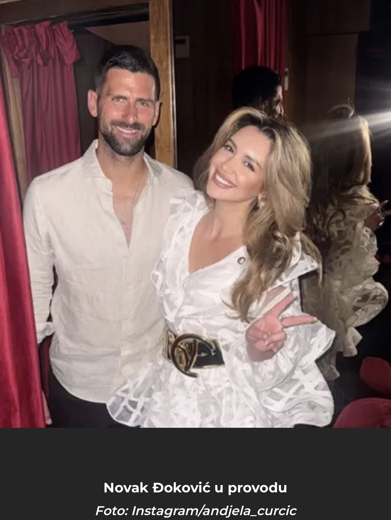 Novak se provodio u Beogradu, a pored njega ova lepotica!&hellip;