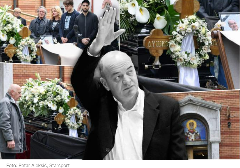 ISPRAĆAJ DUŠKA VUJOŠEVIĆA NA VEČNI POČINAK: Sahrana legendarnog trenera u Aleji zaslužnih građana