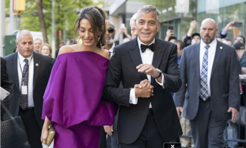 Amal Kluni zablistala u ljubičastoj mini haljini koju će svi&hellip;