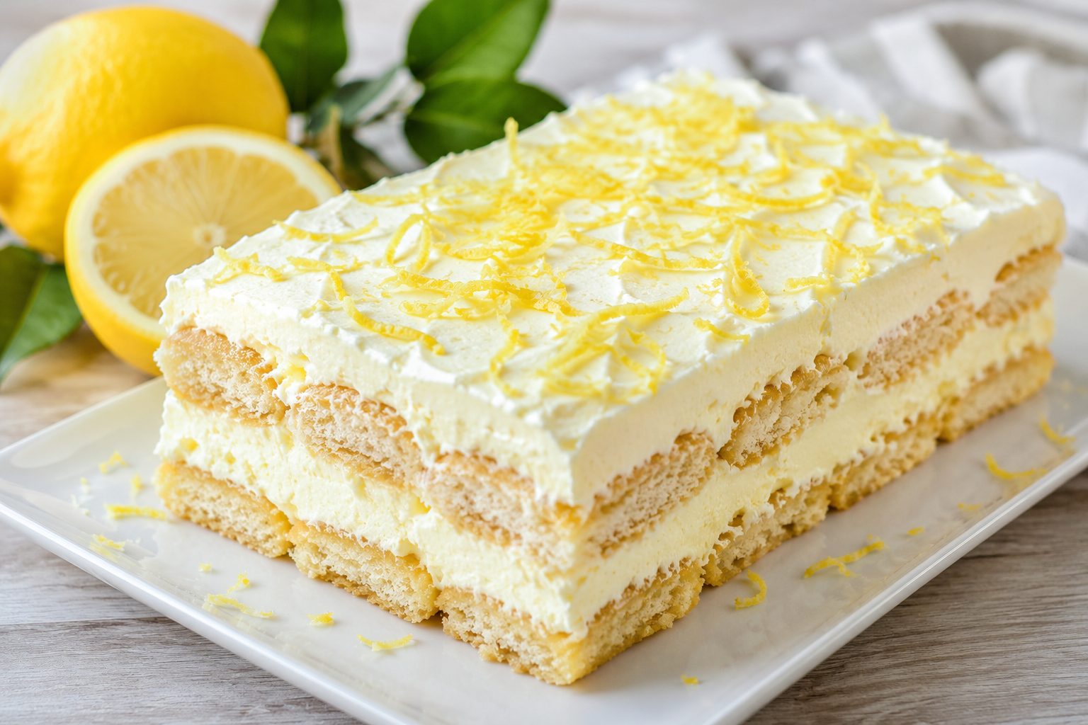 Osvežavajući tiramisu sa limunom: Kremasti kolač bez pečenja u kojem&hellip;