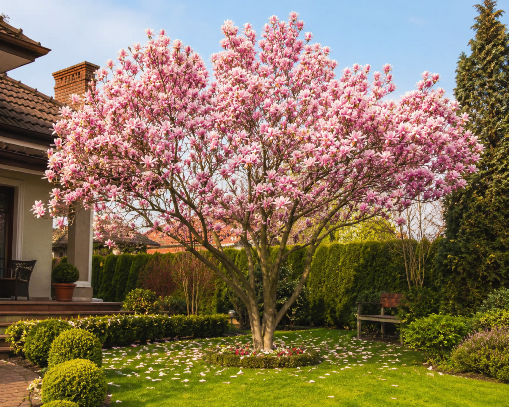 Magnolija u dvorištu – elegancija koja traje godinama