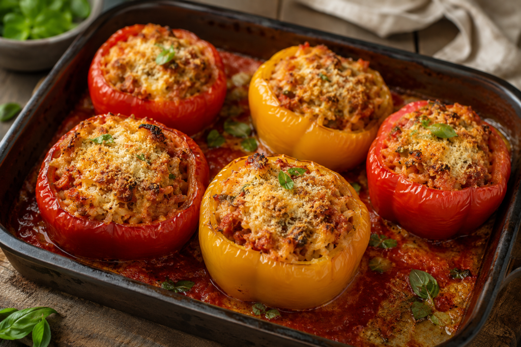 Stari italijanski recept za punjene paprike sa piletinom