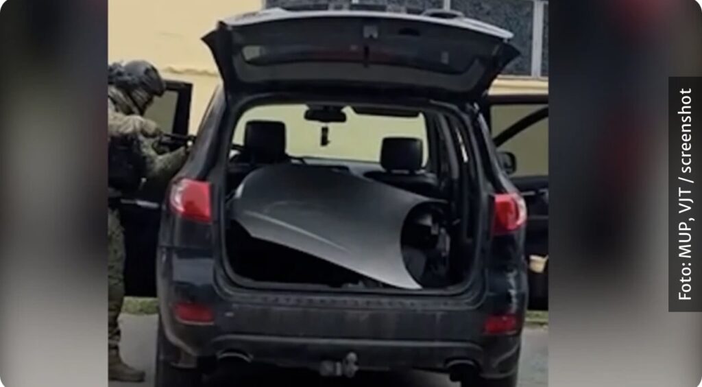 PRONAĐEN AUTOMOBIL KOJI JE KORIŠĆEN ZA TRANSPORT UBIJENOG NEŠOVIĆA! U&hellip;