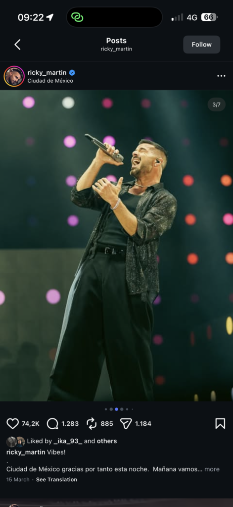 „Pod utiskom sam“ Prvo oglašavanje Rikija Martina nakon haosa na&hellip;