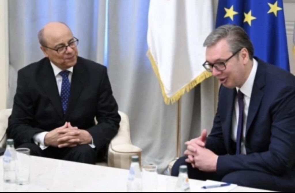 VUČIĆ PRIMIO FATAHA MAHRAZA U OPROŠTAJNU POSETU: Srbija visoko ceni&hellip;