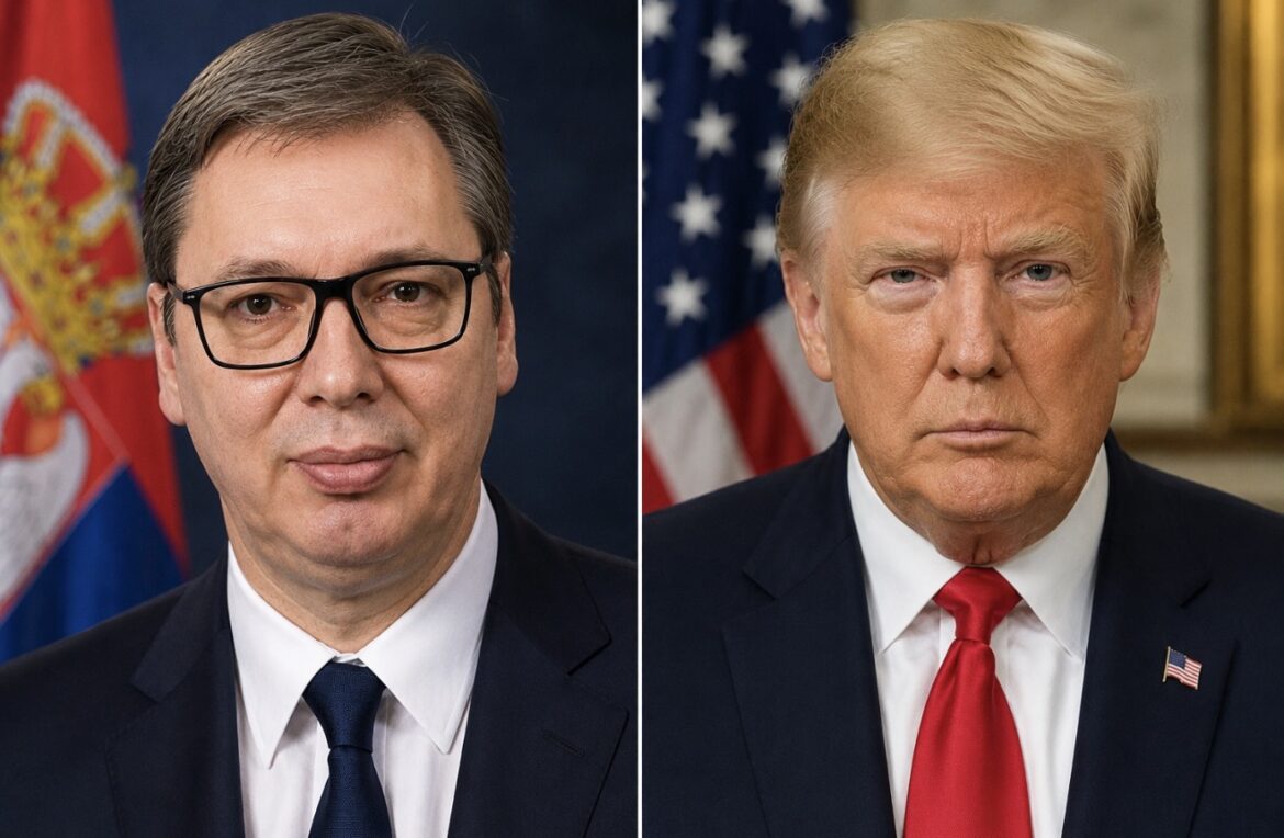 Vučić zahvalio Trampu na poštovanju koje je pokazao prema Srbiji