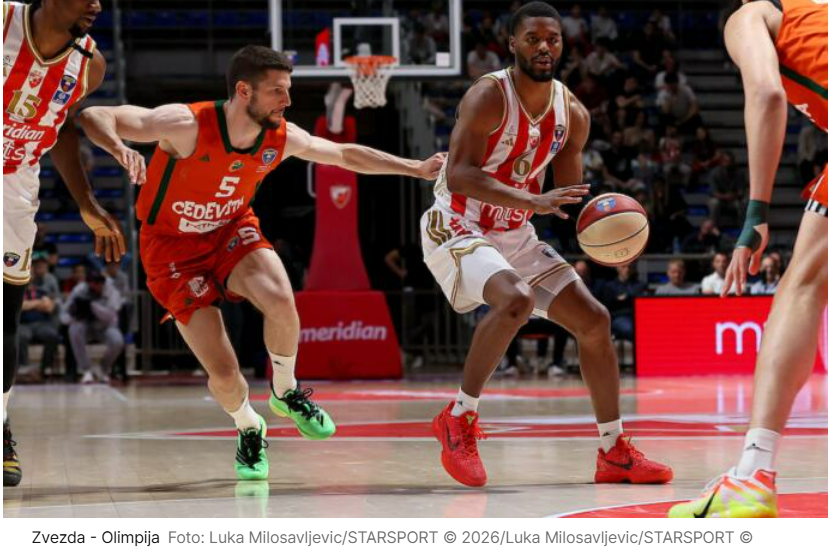 CRVENA ZVEZDA – CEDEVITA OLIMPIJA: Sve pršti u Pioniru, crveno-beli&hellip;