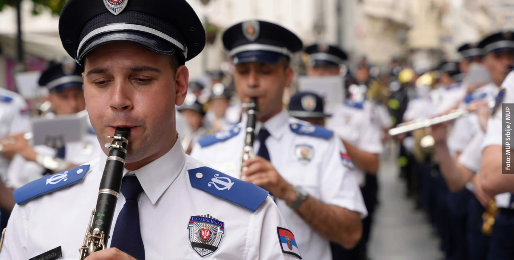 SVEČANOST POVODOM DANA MUP I POLICIJE Pripadnici različitih organizacionih jedinica&hellip;