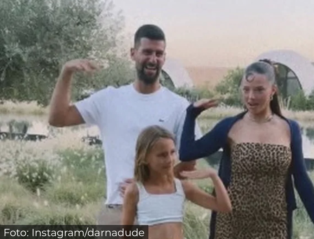 Bugarka Dara slučajno srela Novaka sa ćerkom, nastao hit snimak! Odigrali Bangaranga ples: „Kako je svet mali“