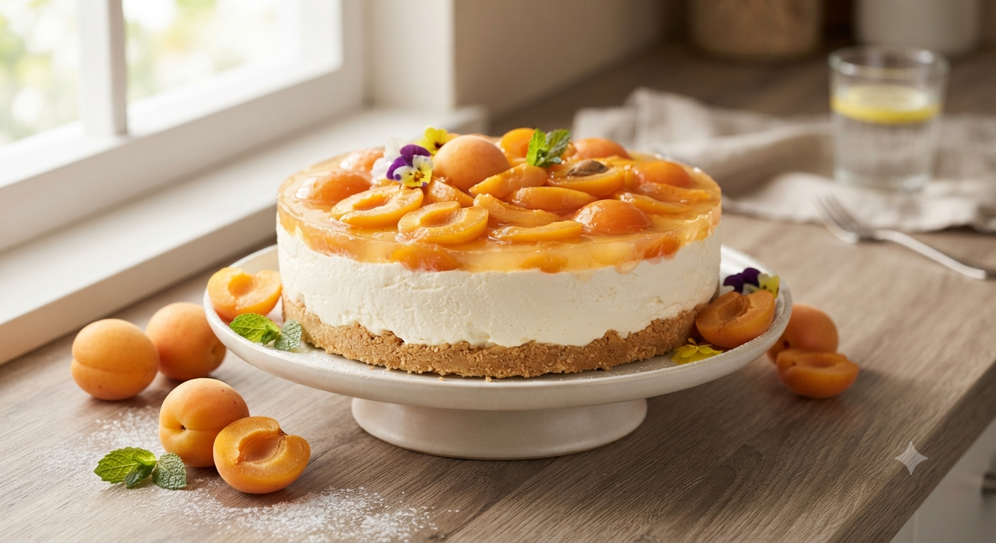 Kremasta torta sa kajsijama: Savršeno letnje osveženje