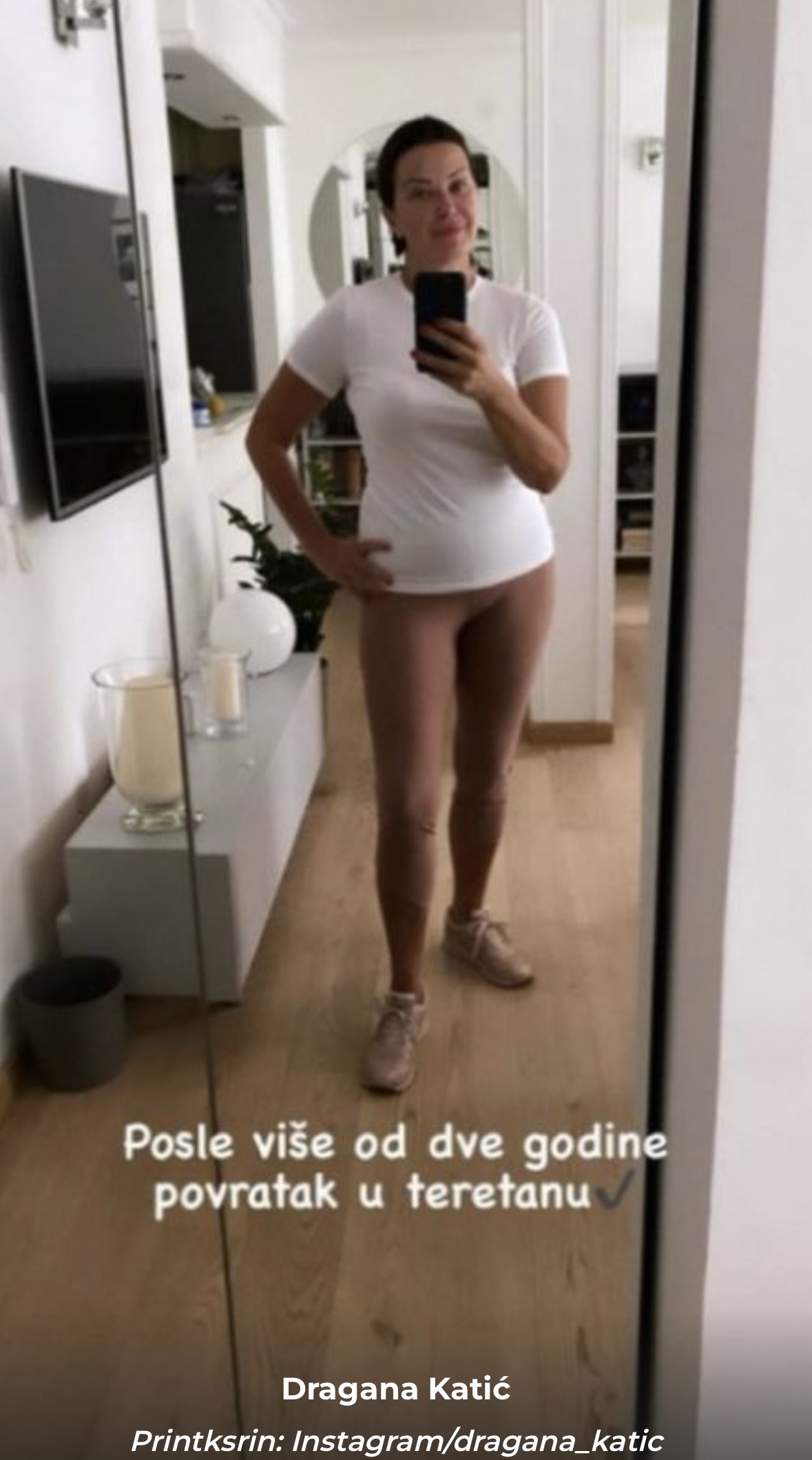 Dragana Katić operisala bokove, u 40. godini presekla i donela&hellip;