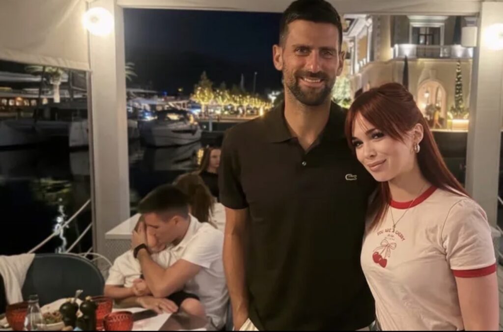 Ko je lepa Magdalena,voditeljka sa Javnog servisa uživa sa Novakom&hellip;