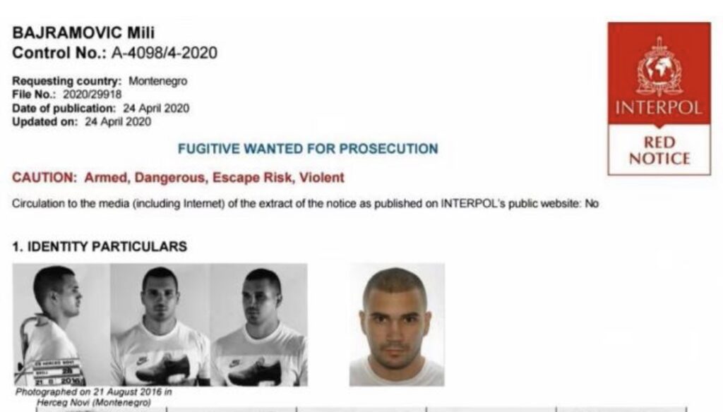 UHVAĆEN CRNOGORAC KOJI JE GODINAMA BEŽAO POLICIJI: Izdao ga jedan&hellip;